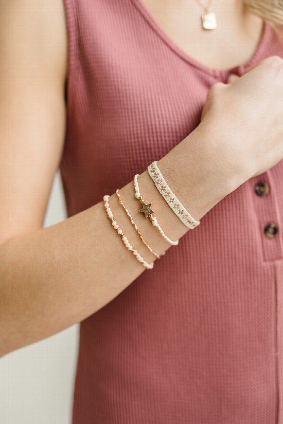 Luna Beaded Bracelet Set